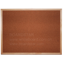 Natural Wood Framed Cork Board (BSCCO-W)